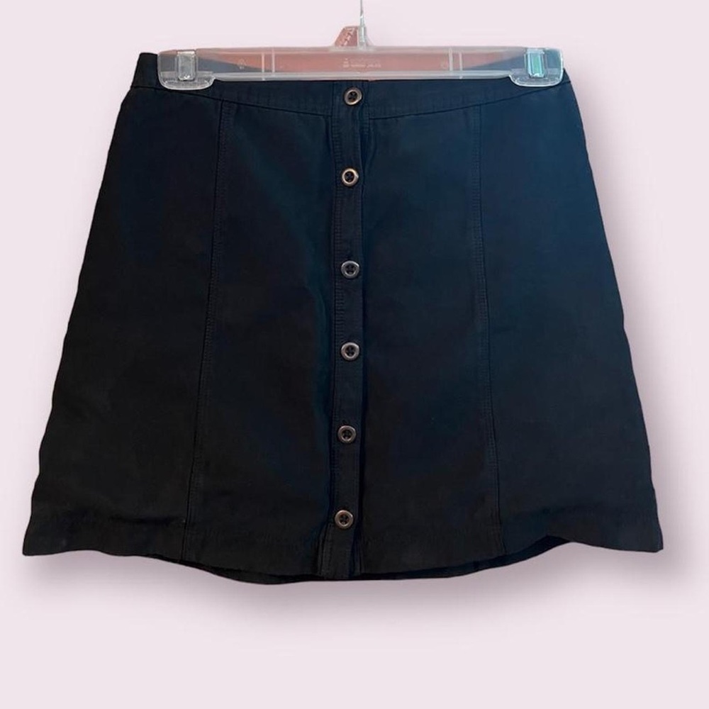 hollister button up skirt